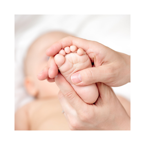 HTC Blog - Talipses Equinovarus - Holding baby foot